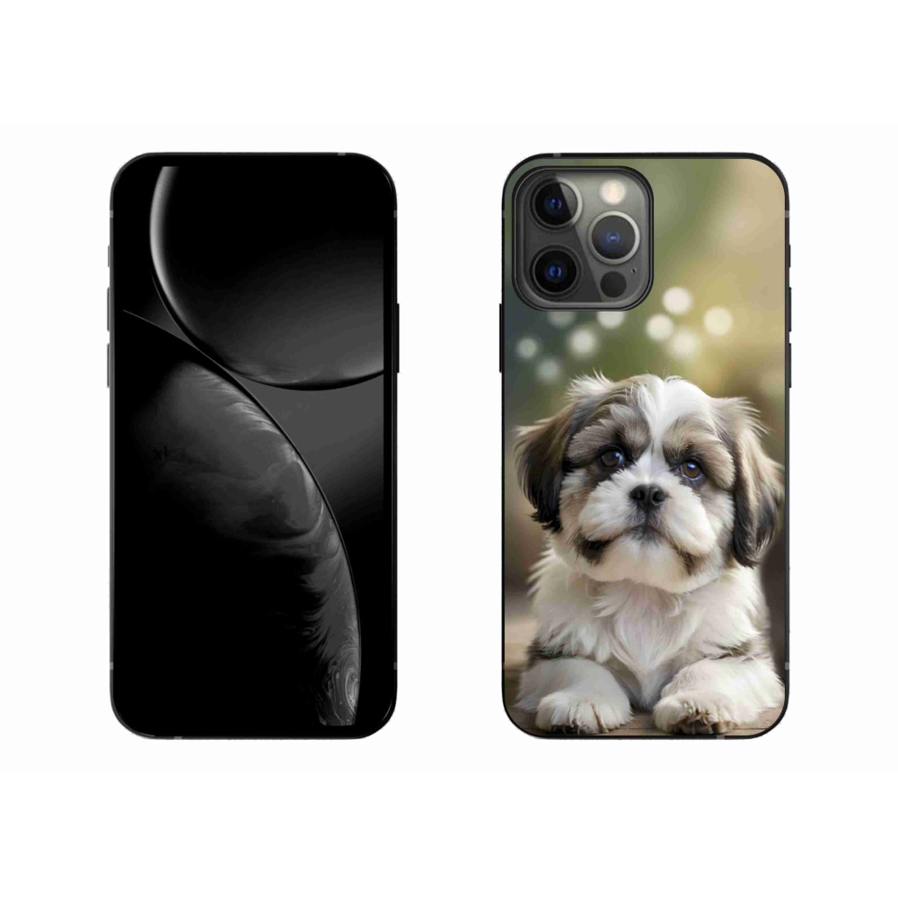 mmCase gél tok az iPhone 13 Pro Max-hoz – aranyos shih-tzu
