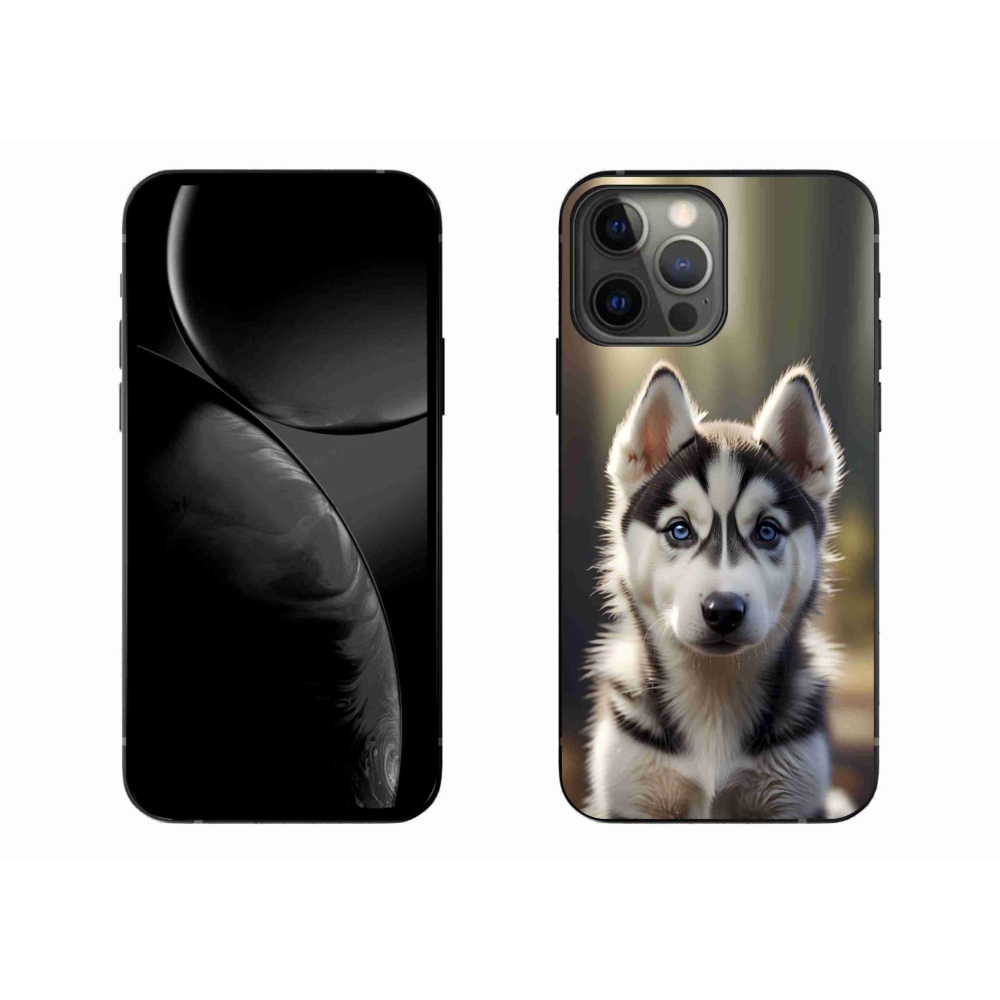 mmCase gél tok az iPhone 13 Pro Max-hoz – aranyos szibériai husky