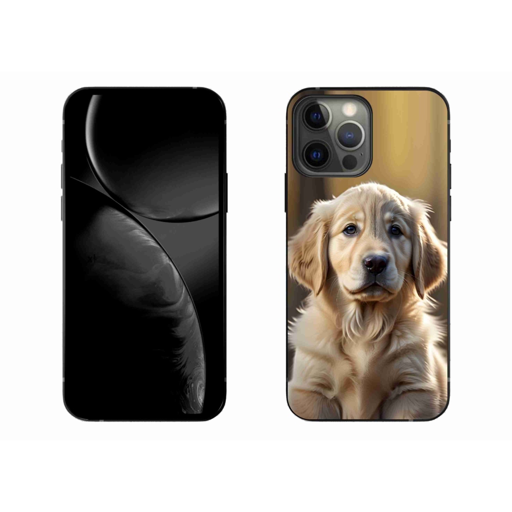 mmCase gél tok az iPhone 13 Pro Max-hoz – aranyos arany retriever