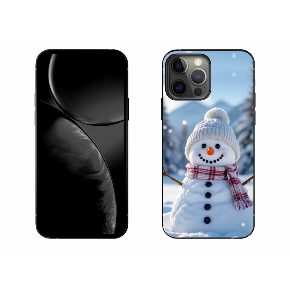 Gél borítás mmCase iPhone 13 Pro Max készülékhez - Hóember 3