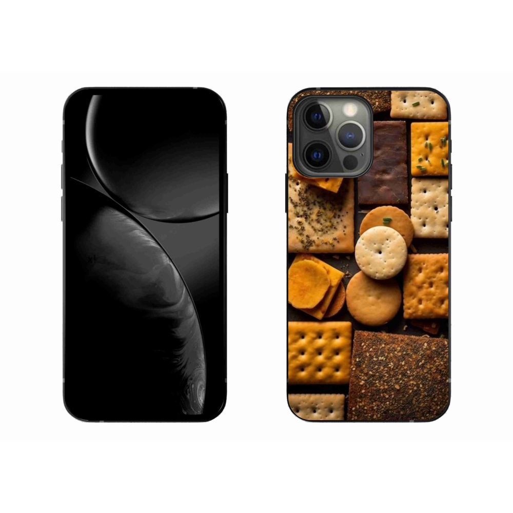 Zselés borítás mmCase iPhone 13 Pro Max készülékhez - kekszek