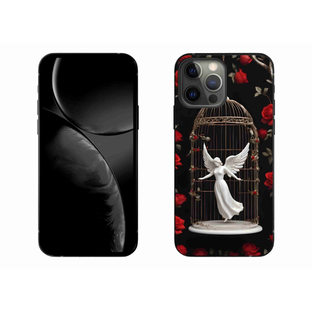 Zselés borítás mmCase iPhone 13 Pro Max készülékhez - csapdába esett angyal