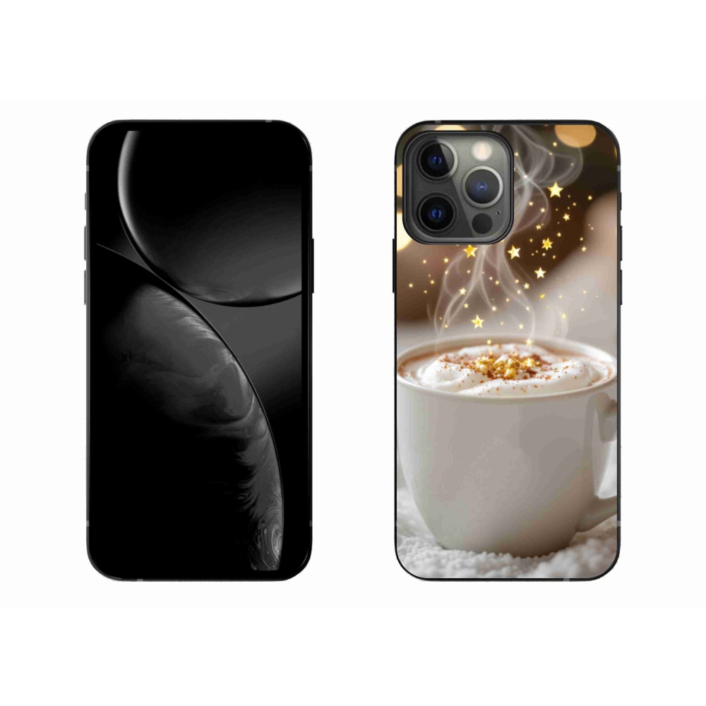 Gél borítás mmCase iPhone 13 Pro Max készülékhez - Karácsonyi forró ital