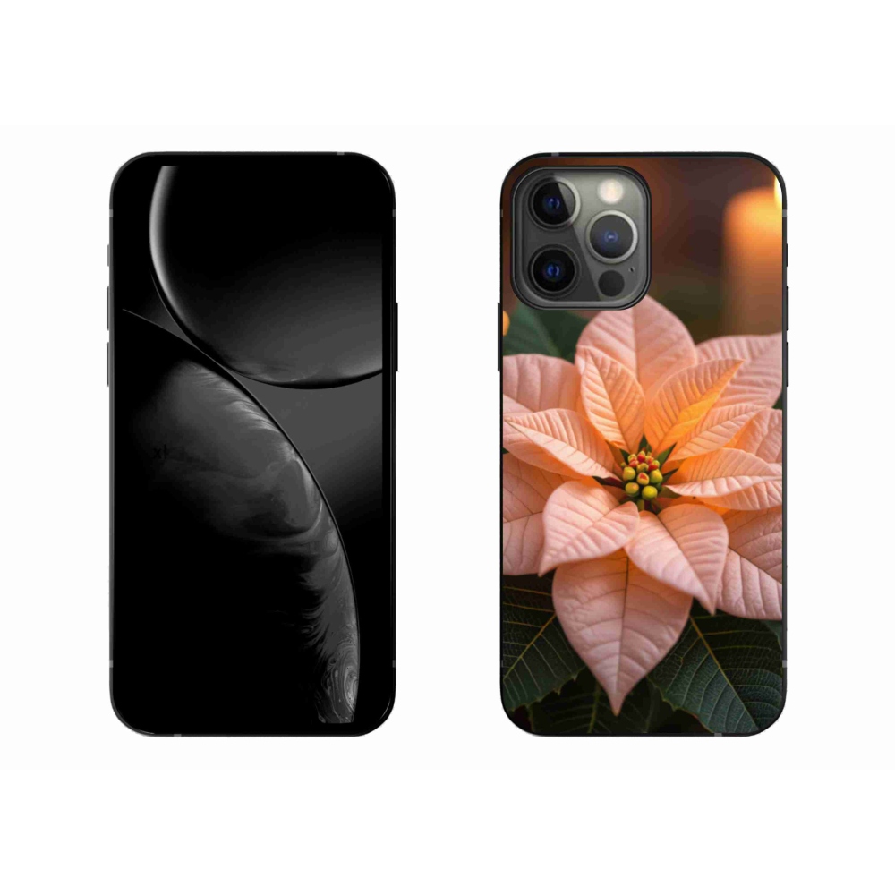 Zselés borítás mmCase iPhone 13 Pro Max készülékhez - mikulásvirág