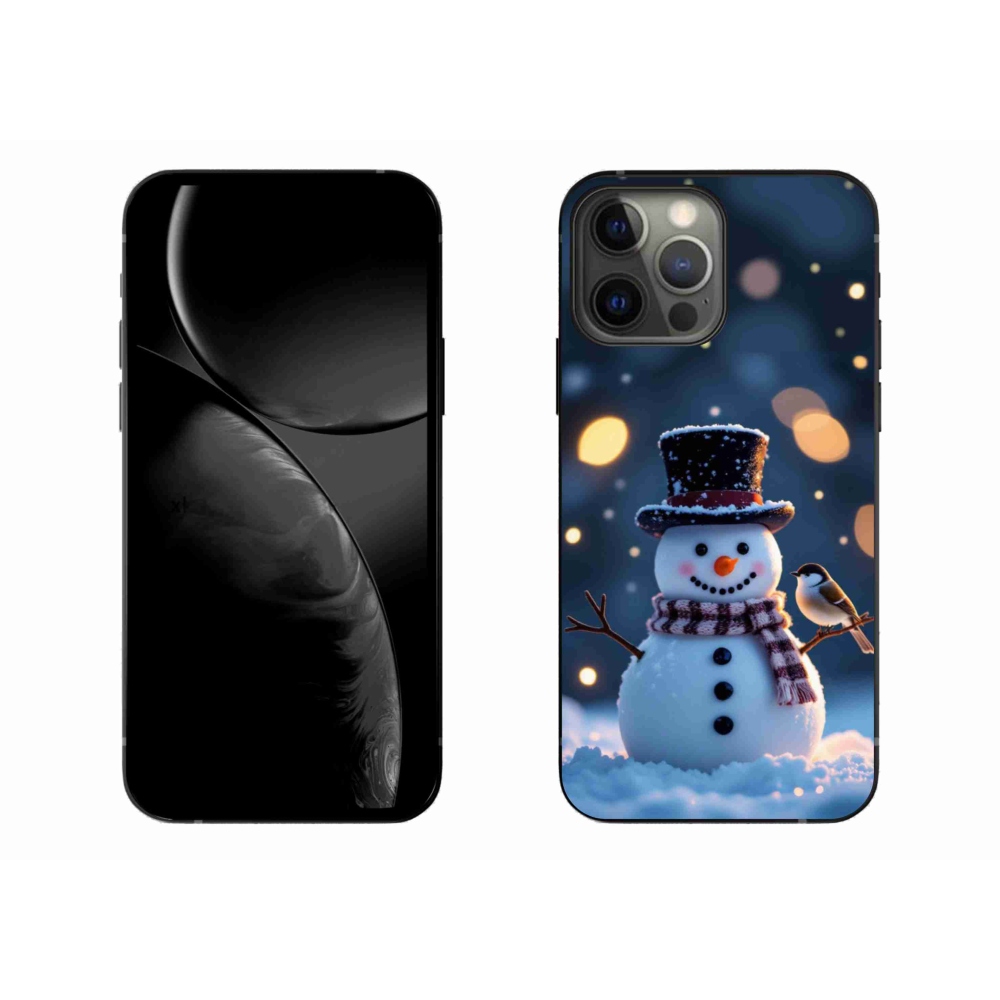 mmCase gél tok az iPhone 13 Pro Max-hoz – karácsonyi hóember