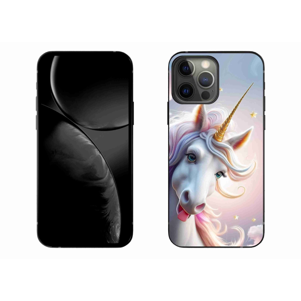 mmCase gél tok az iPhone 13 Pro Max-hoz – vidám egyszarvú