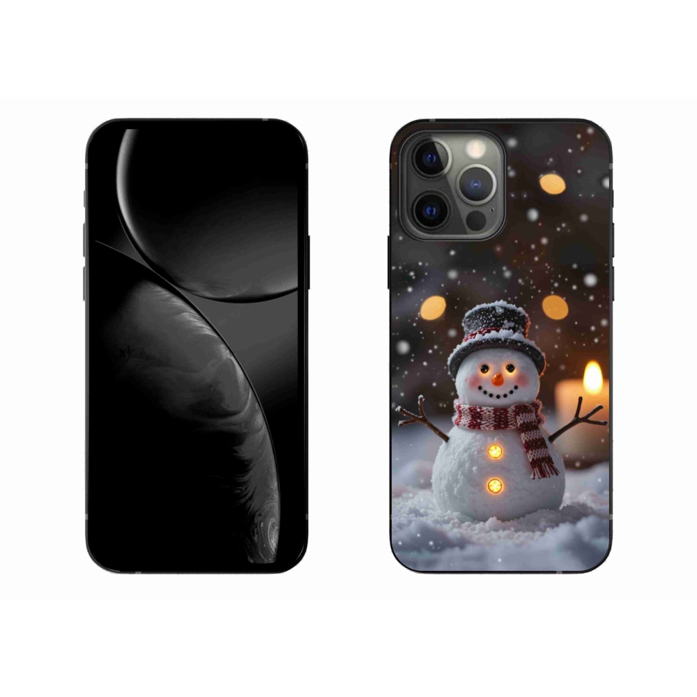 mmCase gél tok az iPhone 13 Pro Max-hoz – vidám hóember