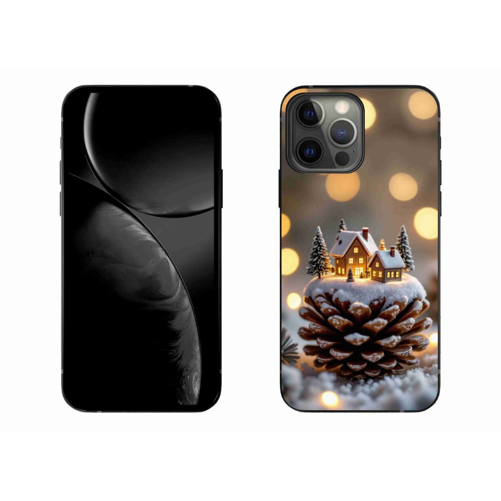 mmCase gél tok az iPhone 13 Pro Max-hoz – téli falu