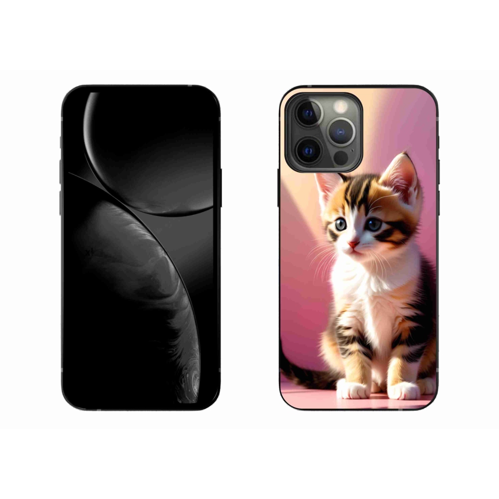 Zselés borítás mmCase iPhone 13 Pro Max készülékhez - kíváncsi cica 2