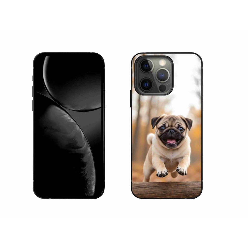Zselés borítás mmCase iPhone 13 Pro készülékhez - mopsz 2