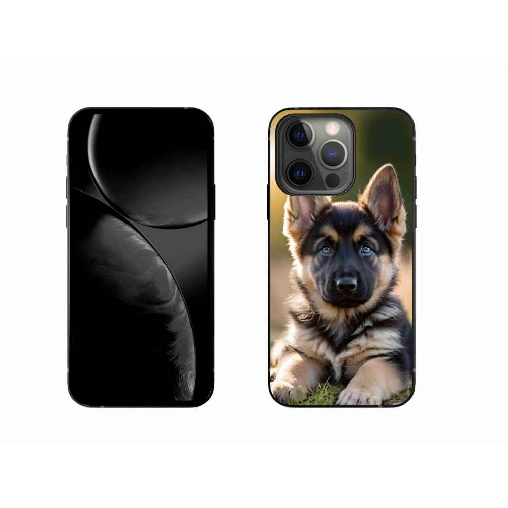 mmCase gél tok az iPhone 13 Pro-hoz – német juhászkutya a természetben
