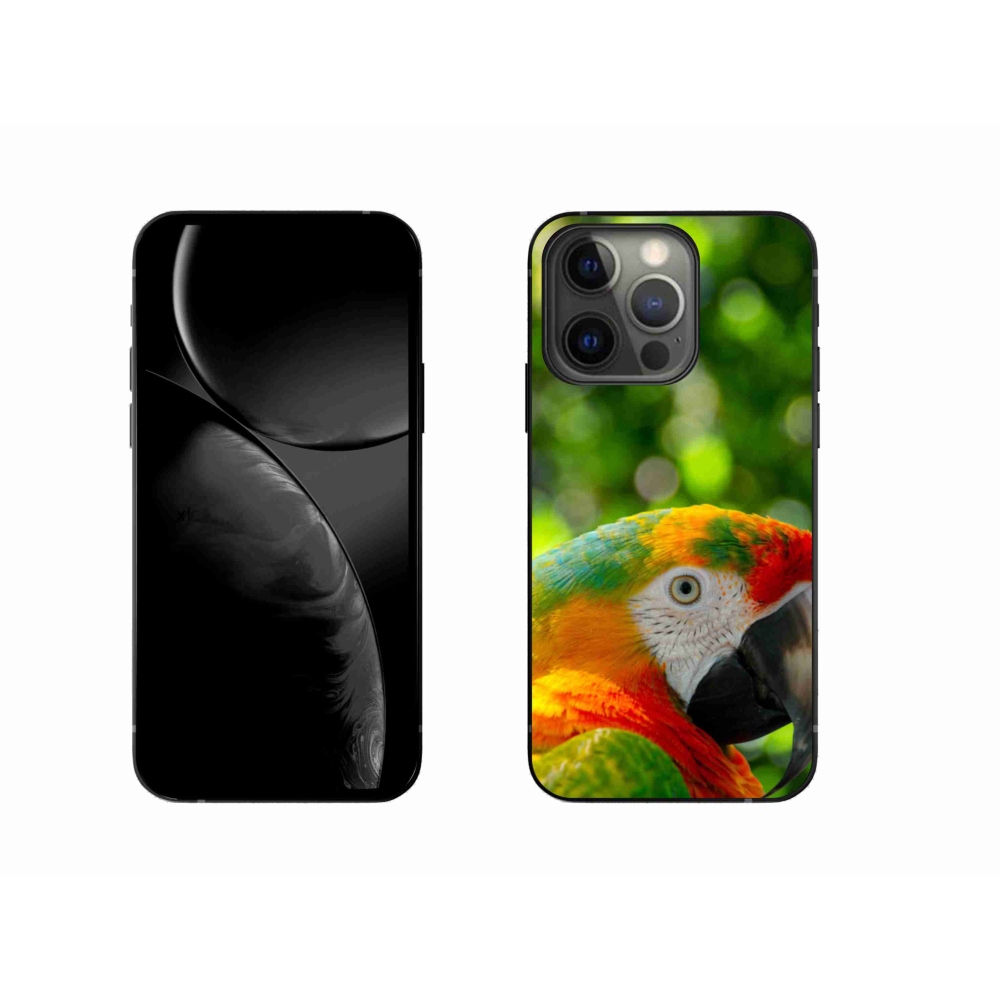 Zselés borítás mmCase iPhone 13 Pro készülékhez - papagáj ara 3