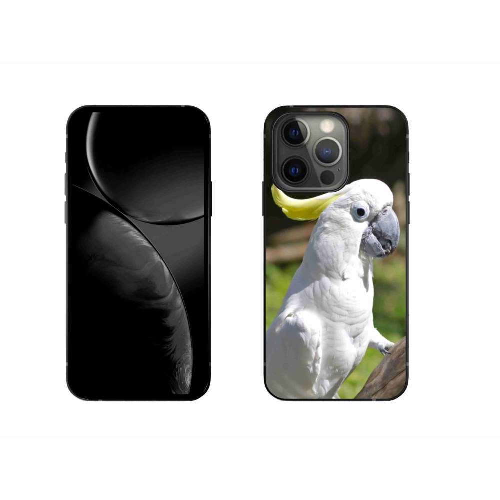 Zselés borítás mmCase iPhone 13 Pro készülékhez - papagáj kakadu 2