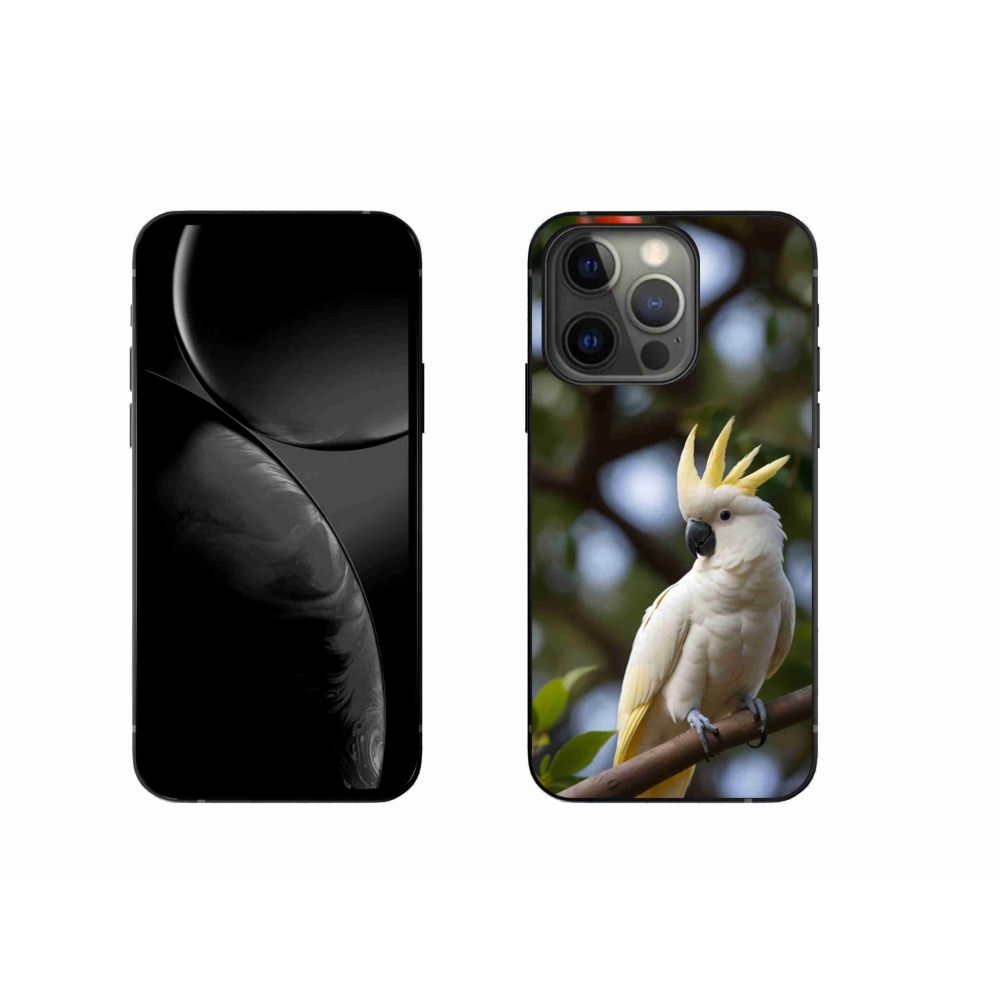 mmCase gél tok az iPhone 13 Pro-hoz – kakadu papagáj 3