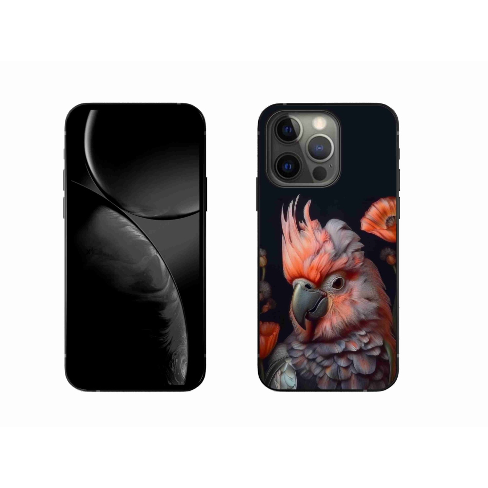 mmCase gél tok az iPhone 13 Pro-hoz – színes kakadu papagáj