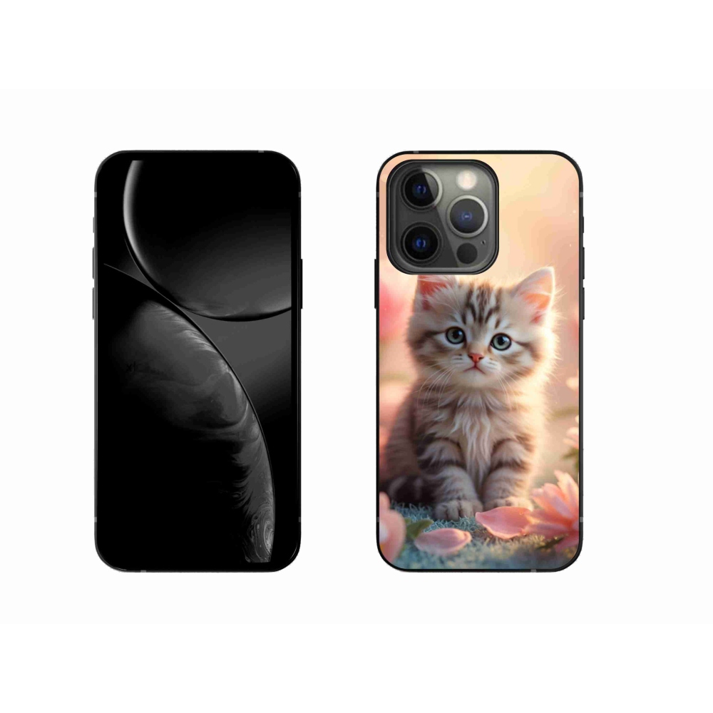 Gél borítás mmCase iPhone 13 Pro készülékhez - aranyos cica 8