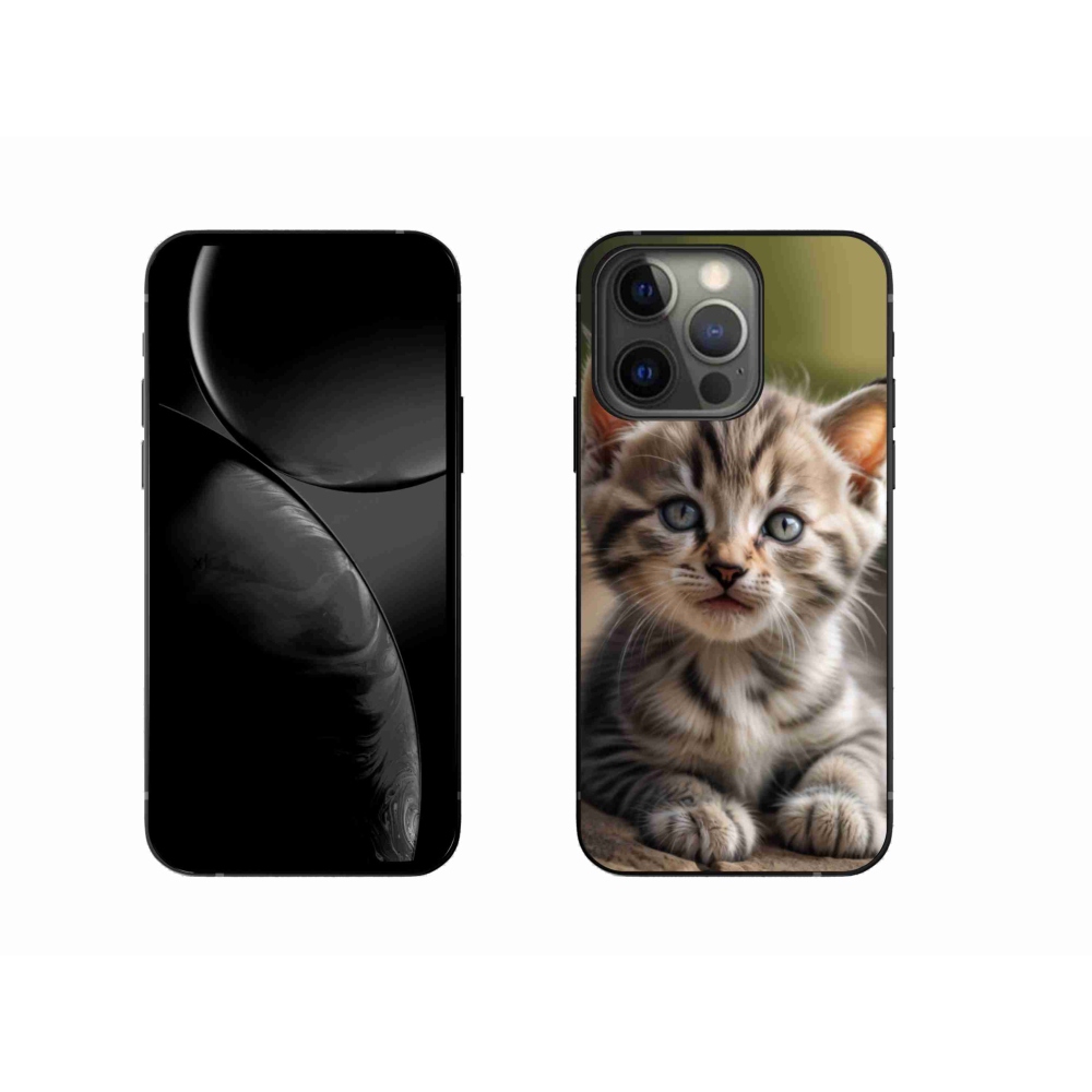 Gél borítás mmCase iPhone 13 Pro készülékhez - aranyos cica 9