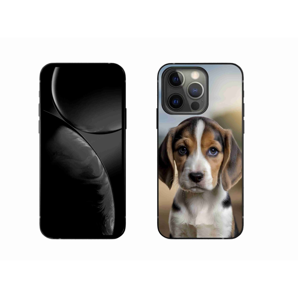 mmCase gél tok az iPhone 13 Pro-hoz – aranyos beagle