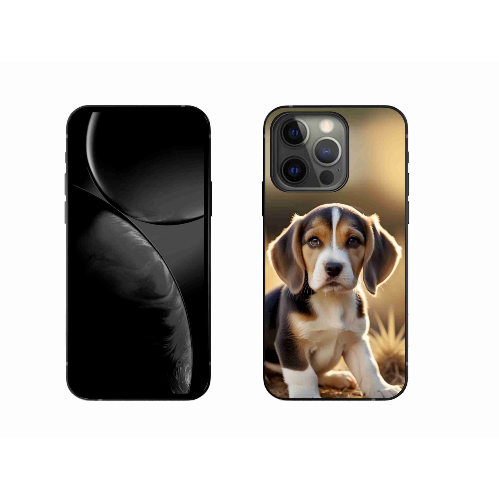 mmCase gél tok az iPhone 13 Pro-hoz – aranyos beagle