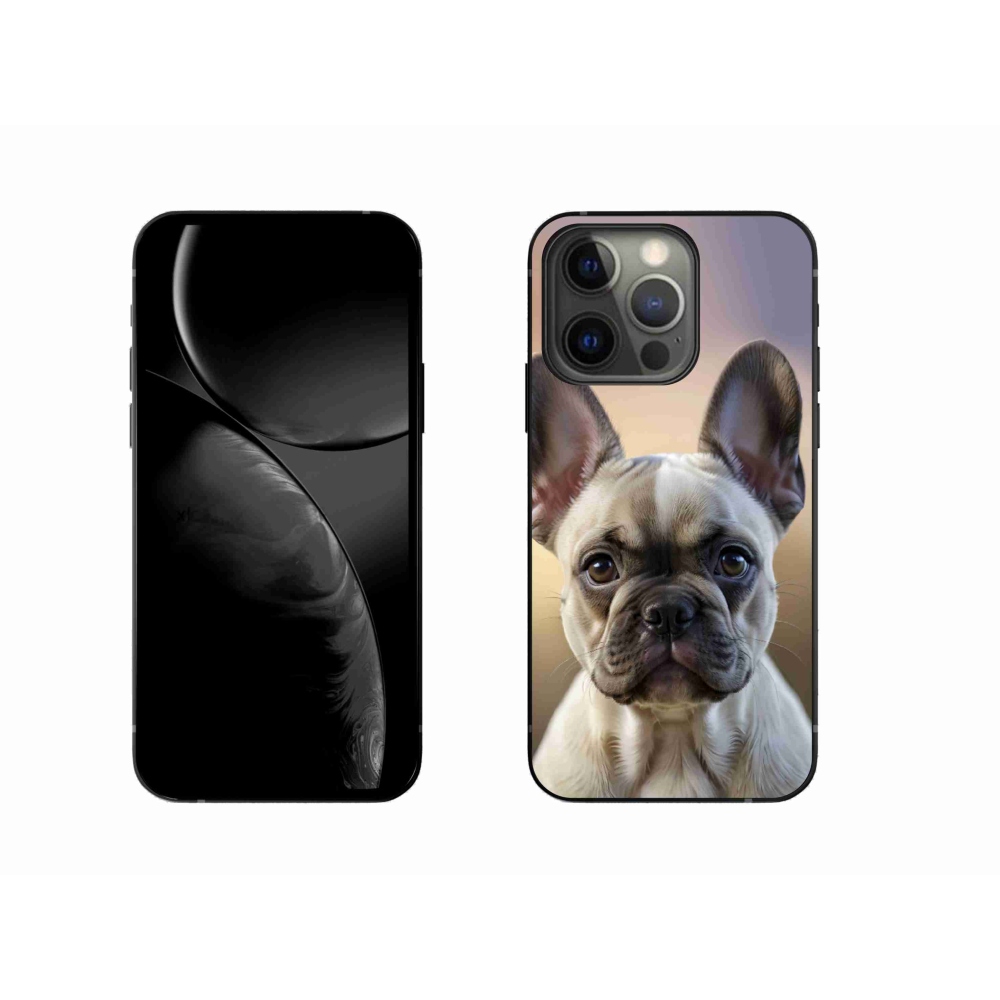 mmCase gél tok az iPhone 13 Pro-hoz – aranyos francia buldog