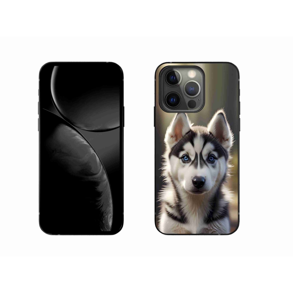 mmCase gél tok az iPhone 13 Pro-hoz – aranyos szibériai husky