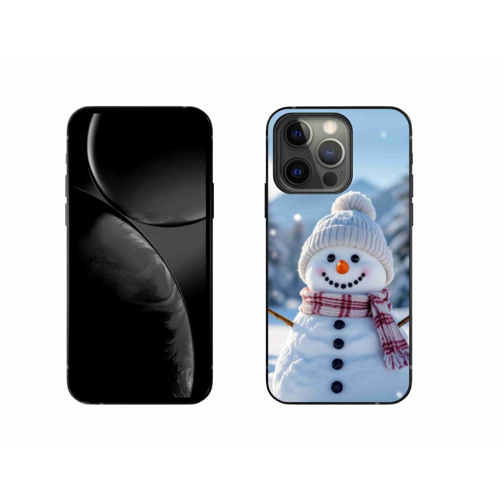 Gél borítás mmCase iPhone 13 Pro készülékhez - Hóember 3