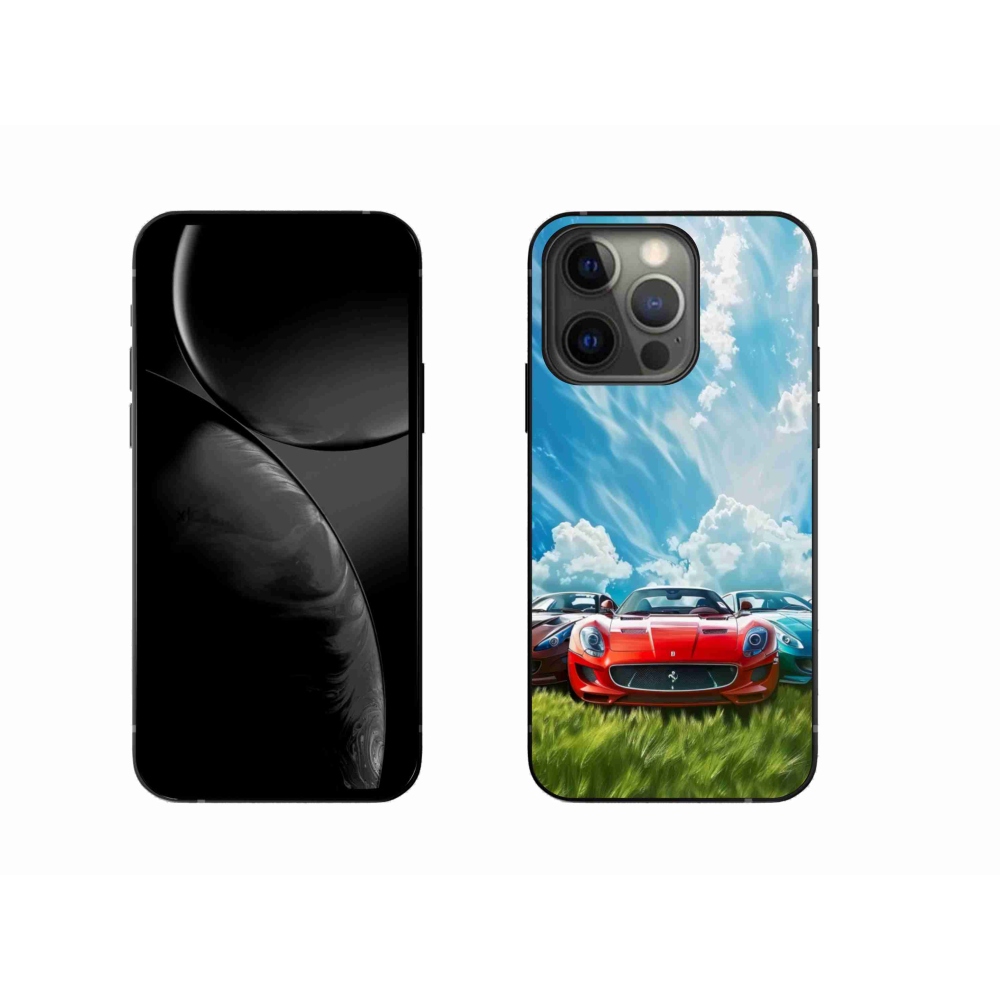 Zselés borítás mmCase iPhone 13 Pro készülékhez - sportkocsik