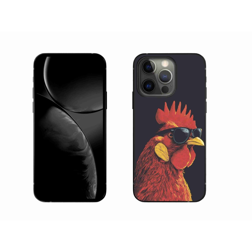 Zselés borítás mmCase iPhone 13 Pro készülékhez - stílusos kakas