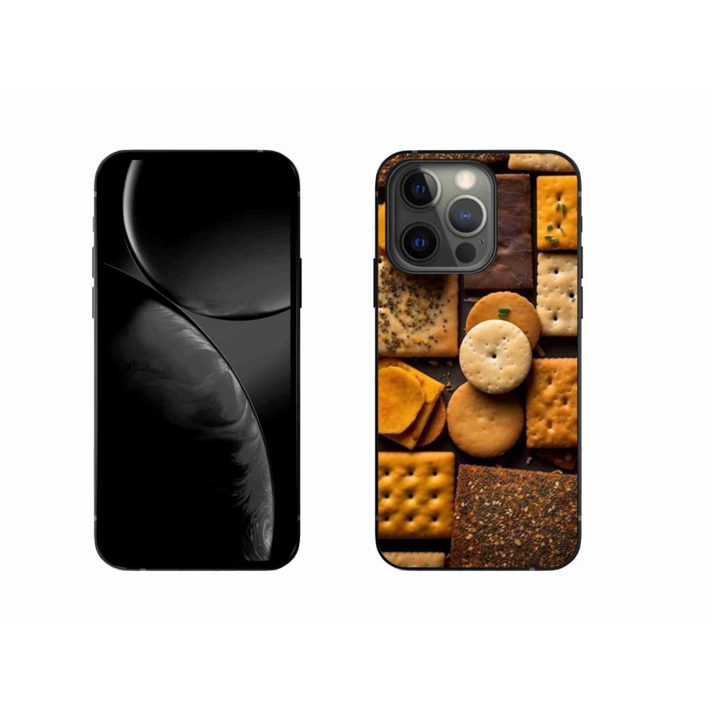 Zselés borítás mmCase iPhone 13 Pro készülékhez - kekszek