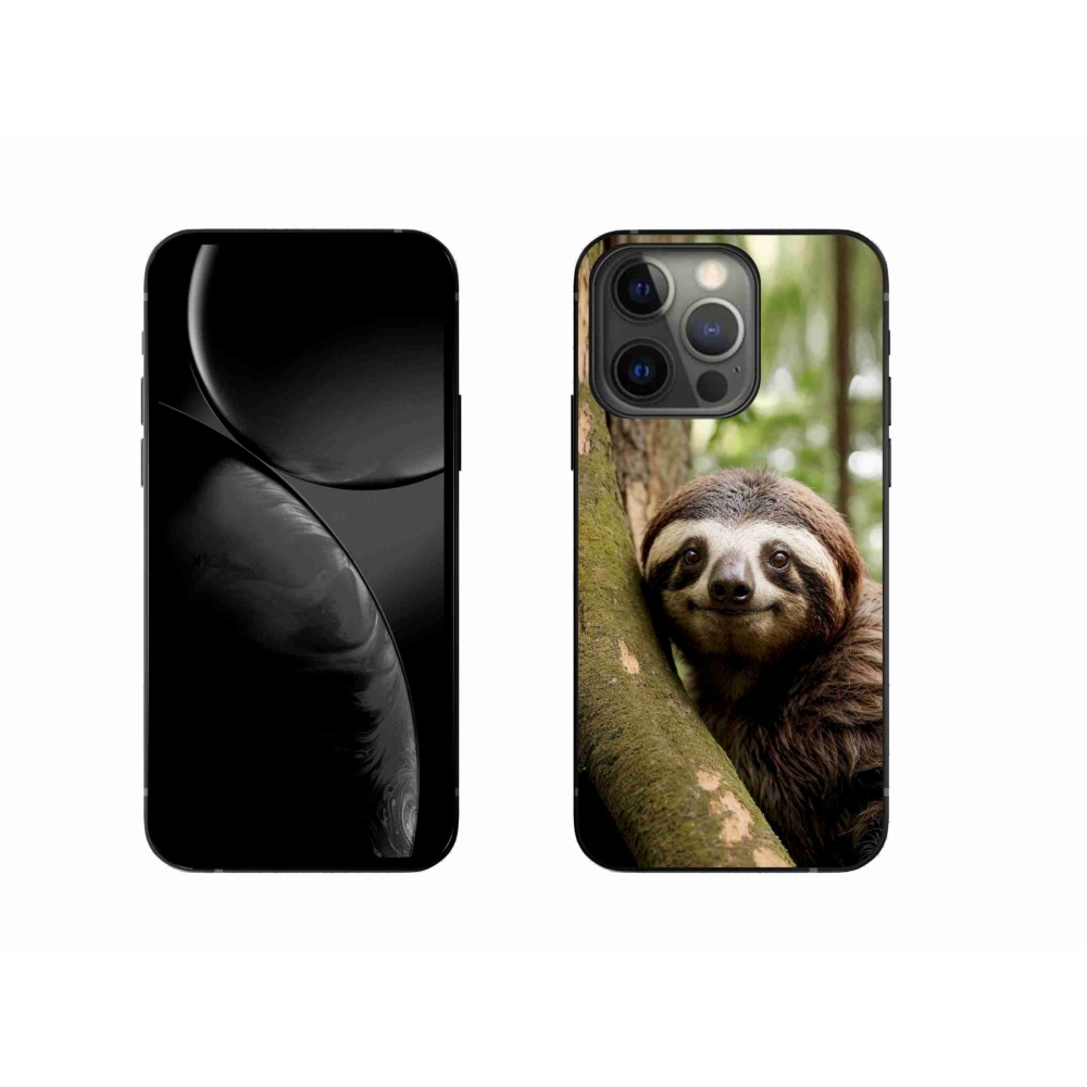 mmCase gél tok az iPhone 13 Pro-hoz – mosolygós lajhár