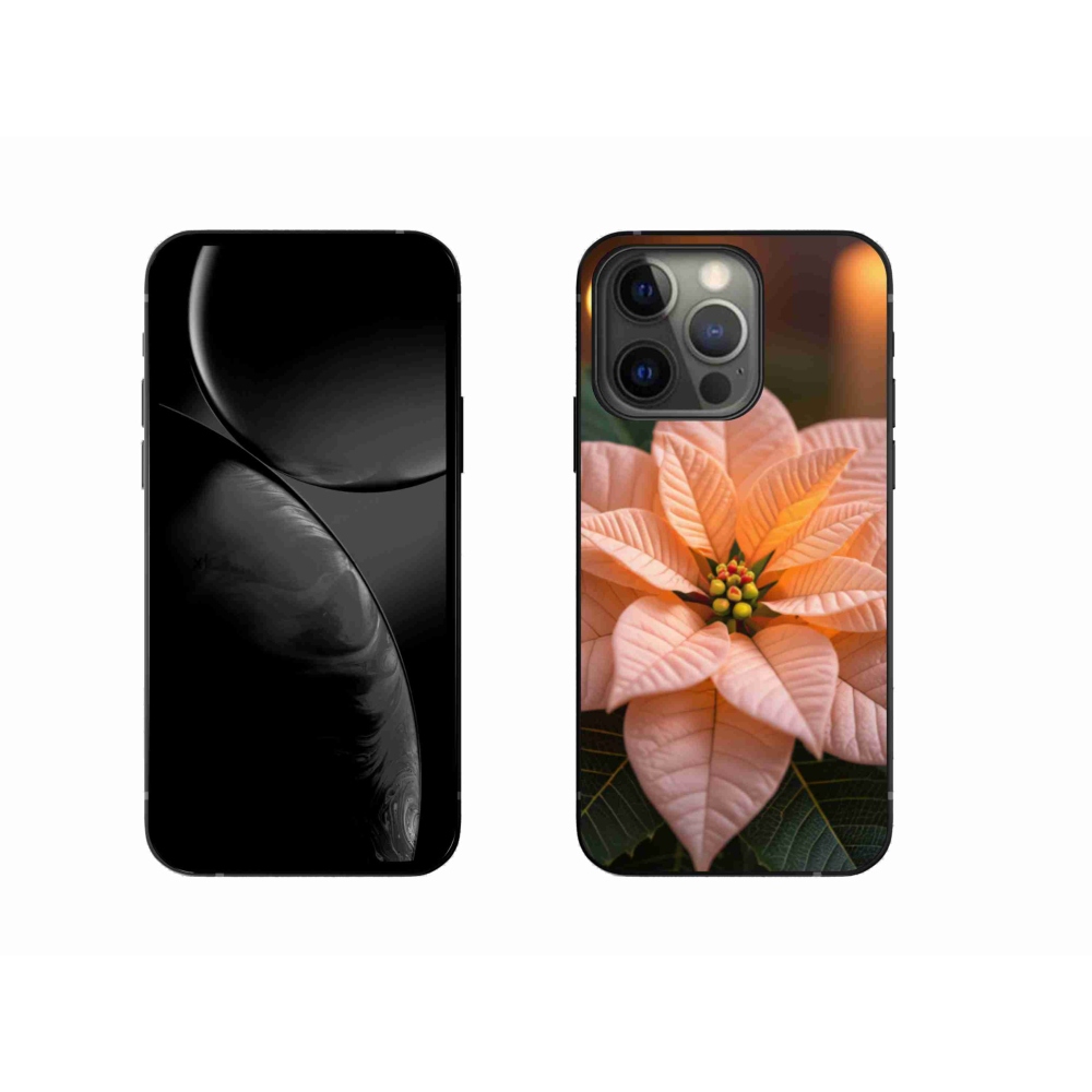 Zselés borítás mmCase iPhone 13 Pro készülékhez - mikulásvirág