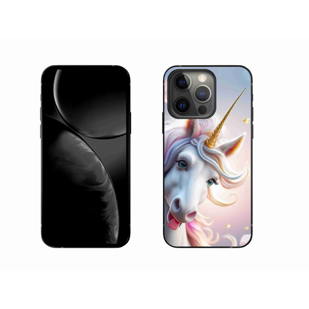 mmCase gél tok az iPhone 13 Pro-hoz – vidám egyszarvú