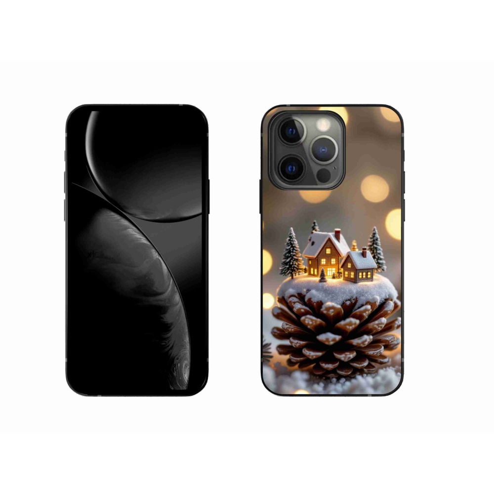 mmCase gél tok az iPhone 13 Pro-hoz – téli falu