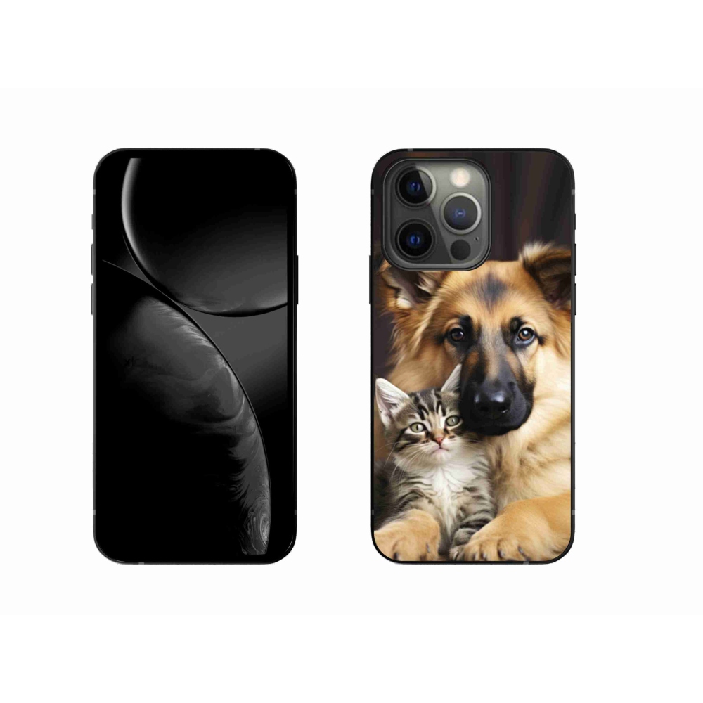 Zselés borítás mmCase iPhone 13 Pro készülékhez - állati barátság