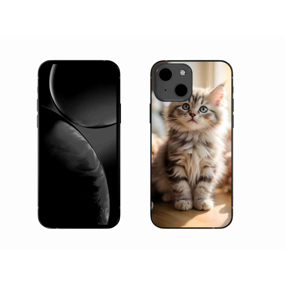 mmCase gél tok az iPhone 13-hoz – aranyos cica 10
