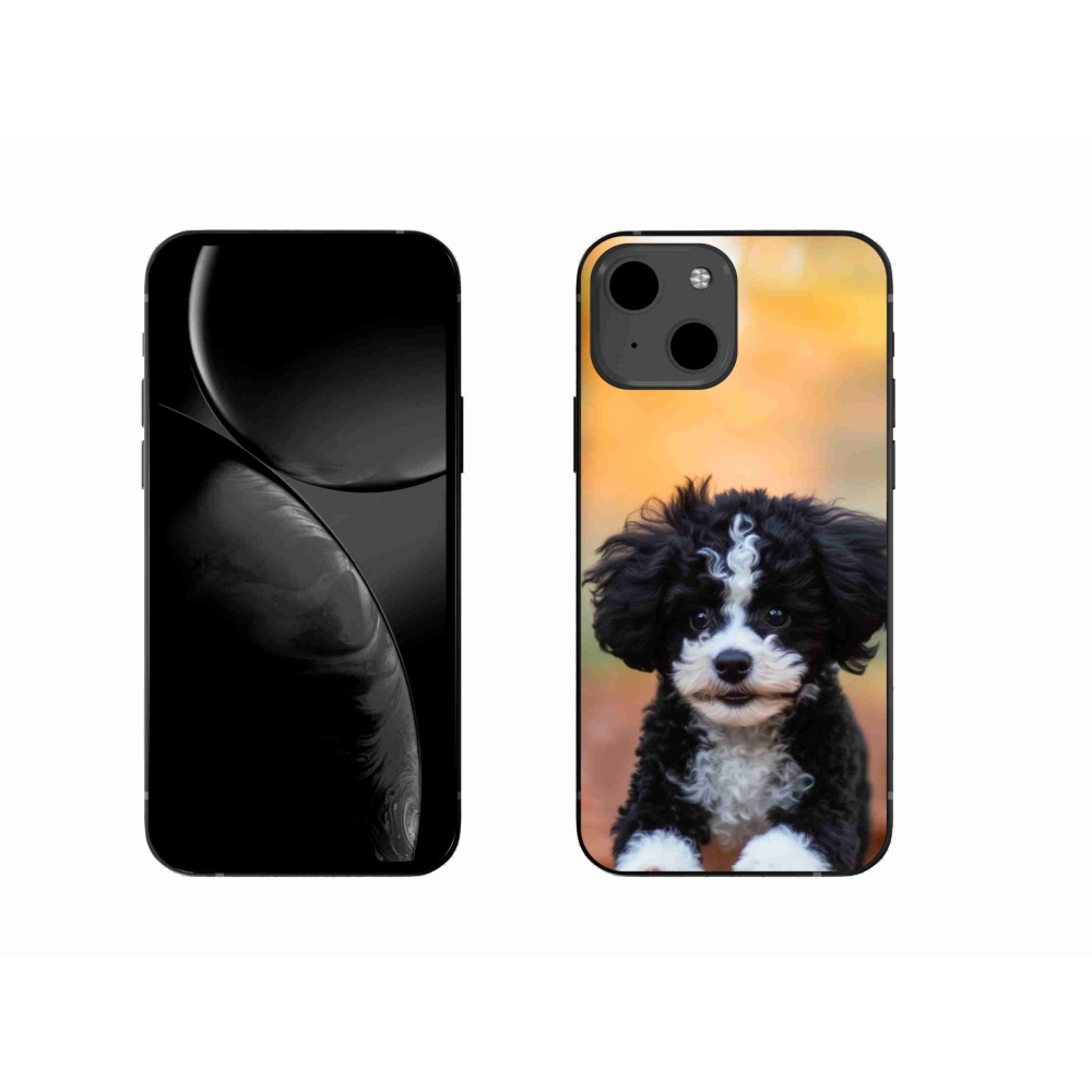 Gél borítás mmCase iPhone 13 készülékhez - aranyos kiskutya 2