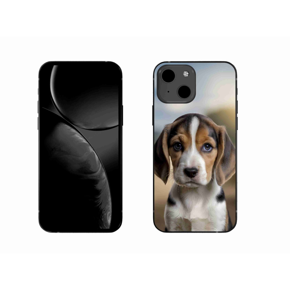mmCase gél tok az iPhone 13-hoz – aranyos beagle
