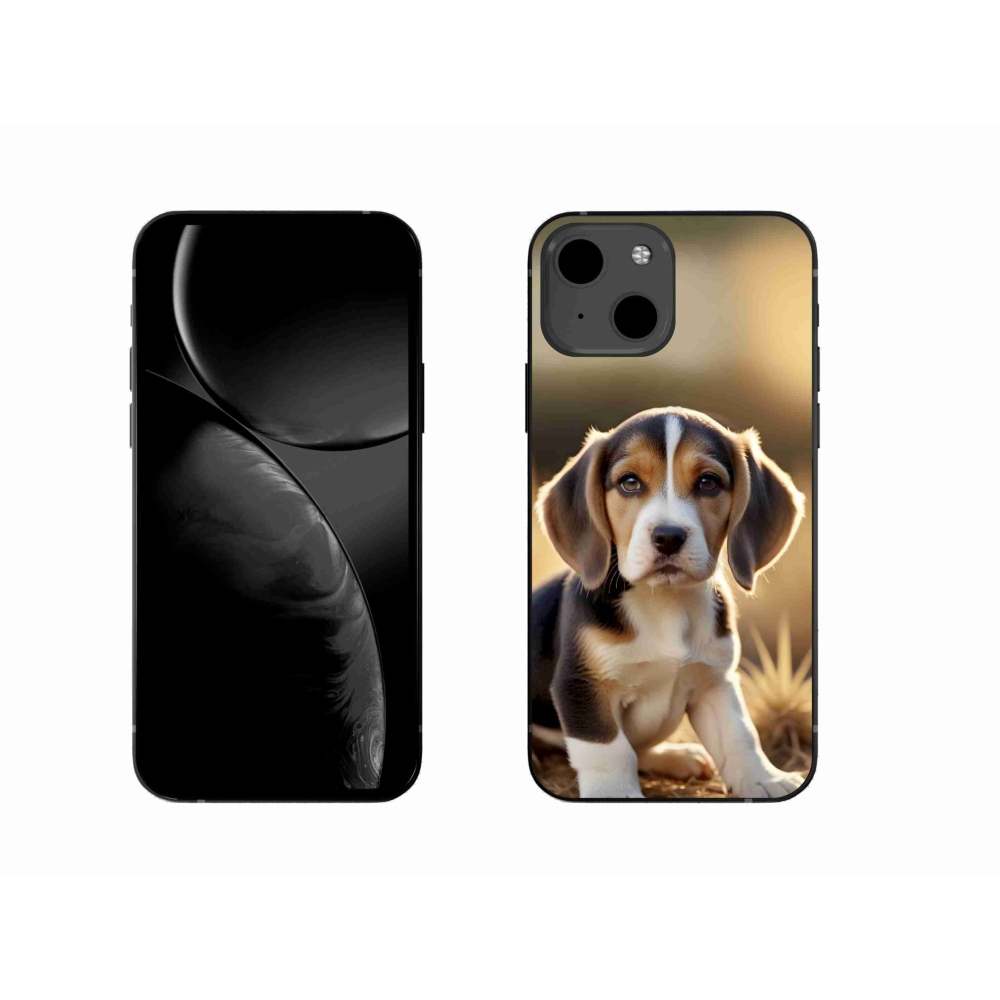 mmCase gél tok az iPhone 13-hoz – aranyos beagle