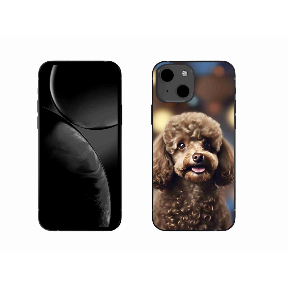 mmCase gél tok az iPhone 13-hoz – aranyos pudli