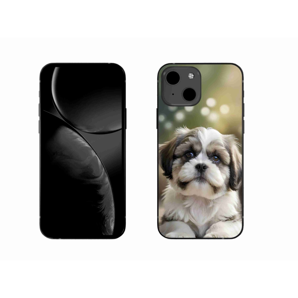 mmCase gél tok az iPhone 13-hoz – aranyos shih-tzu