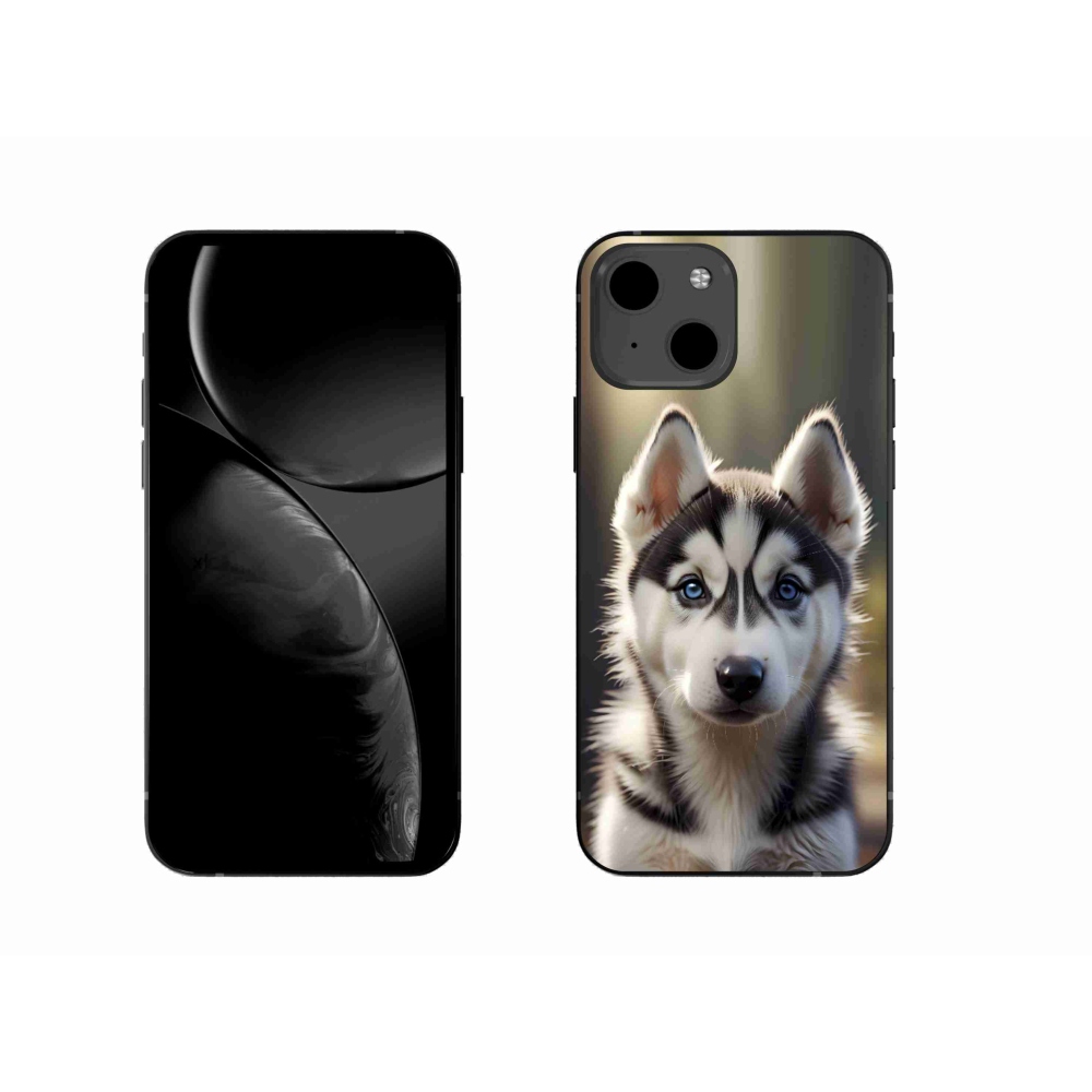 mmCase gél tok az iPhone 13-hoz – aranyos szibériai husky