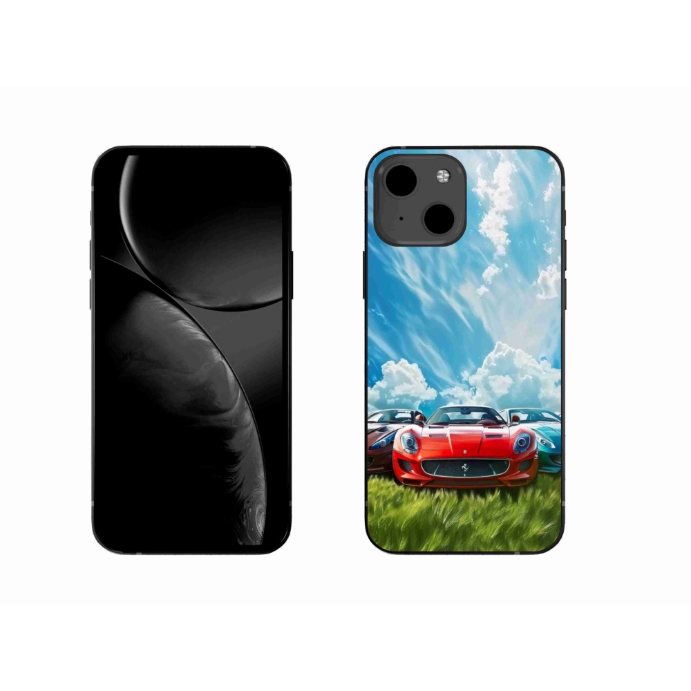 Zselés borítás mmCase iPhone 13 készülékhez - sportkocsik