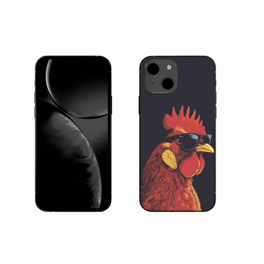 Gél borítás mmCase iPhone 13 készülékhez - stílusos kakas
