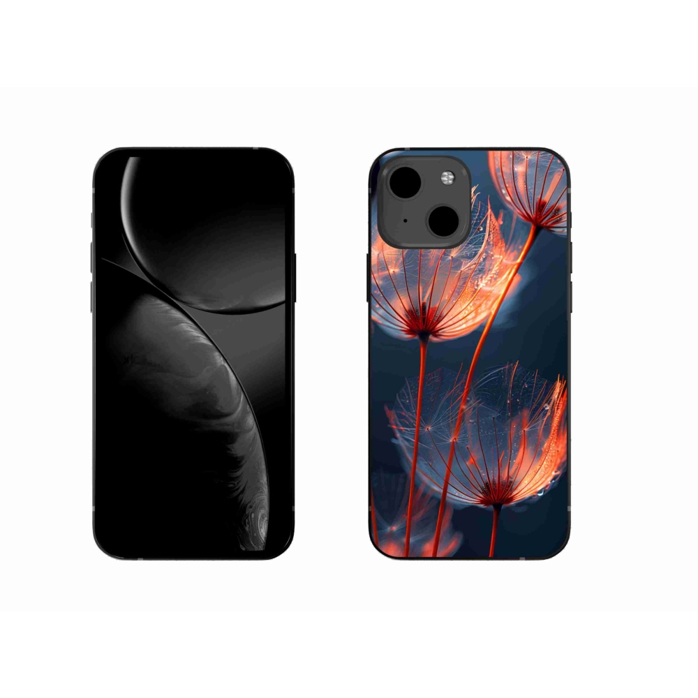 Gél borítás mmCase iPhone 13 készülékhez - világító pehely