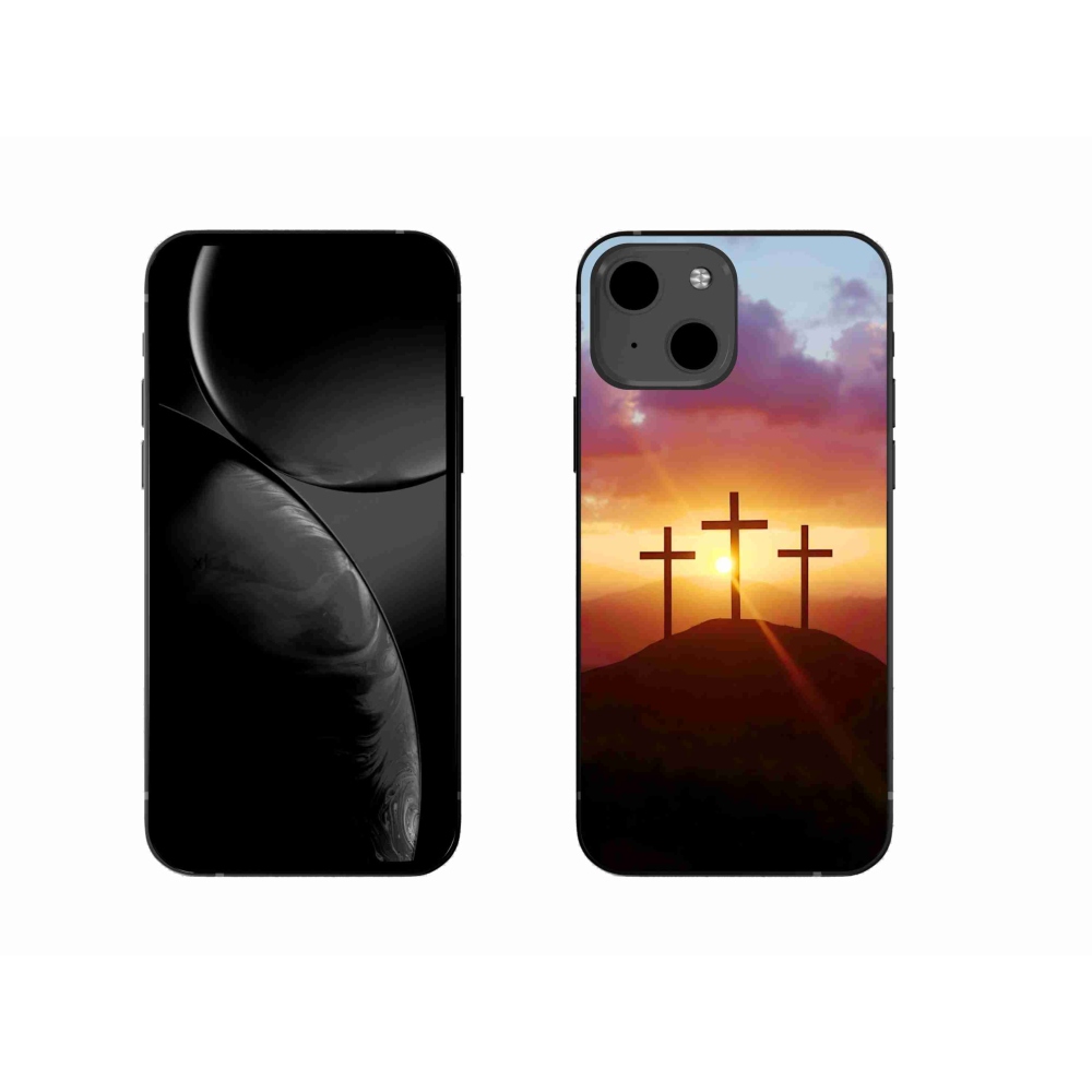 Zselés borítás mmCase iPhone 13 készülékhez - három kereszt
