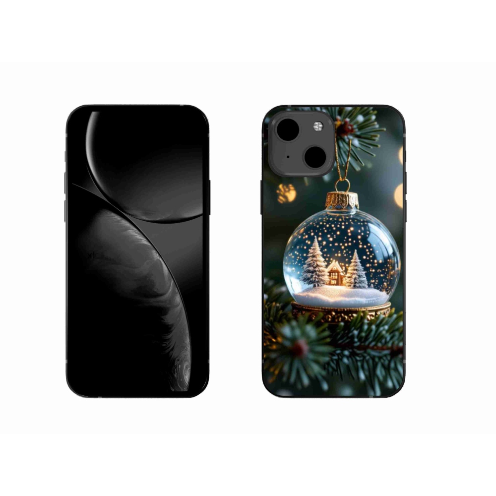 Gél borítás mmCase iPhone 13 készülékhez - Karácsonyi gömbök 2
