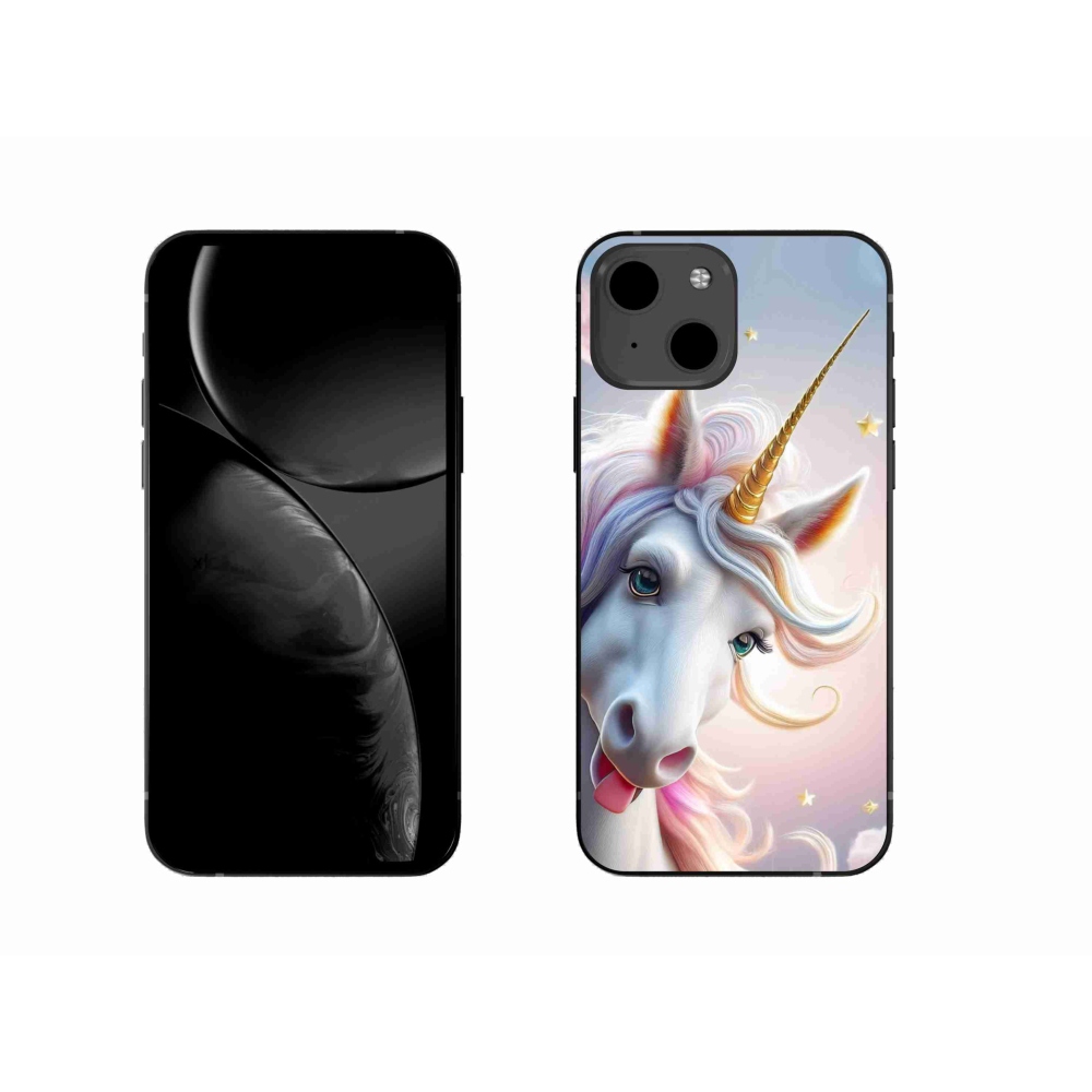 mmCase gél tok az iPhone 13-hoz – vidám egyszarvú