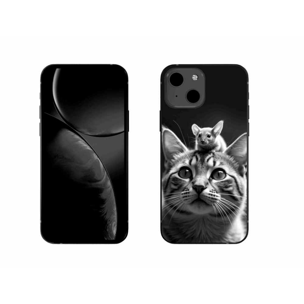 Gél borítás mmCase iPhone 13 készülékhez - Állati barátság 2