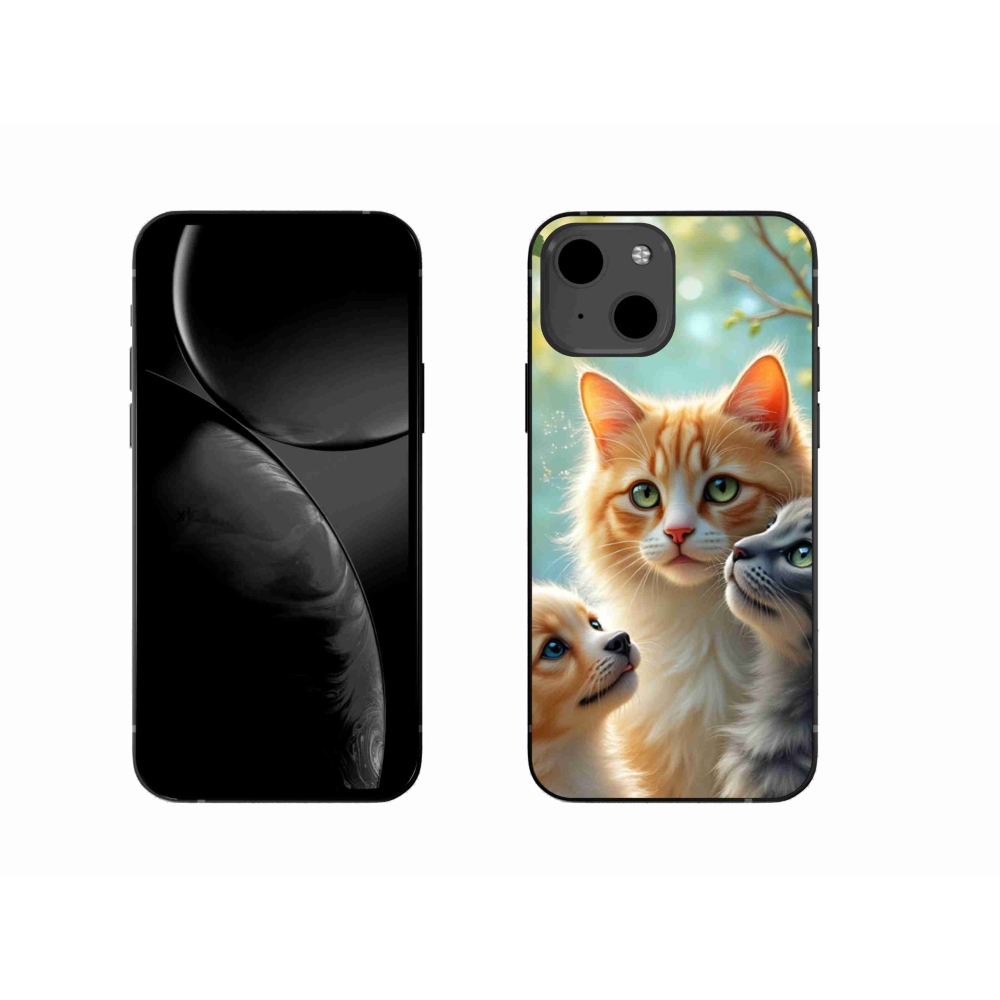Gél borítás mmCase iPhone 13 készülékhez - Állati barátság 2