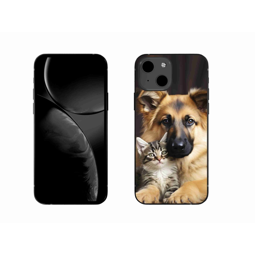 Zselés borítás mmCase iPhone 13 készülékhez - állati barátság